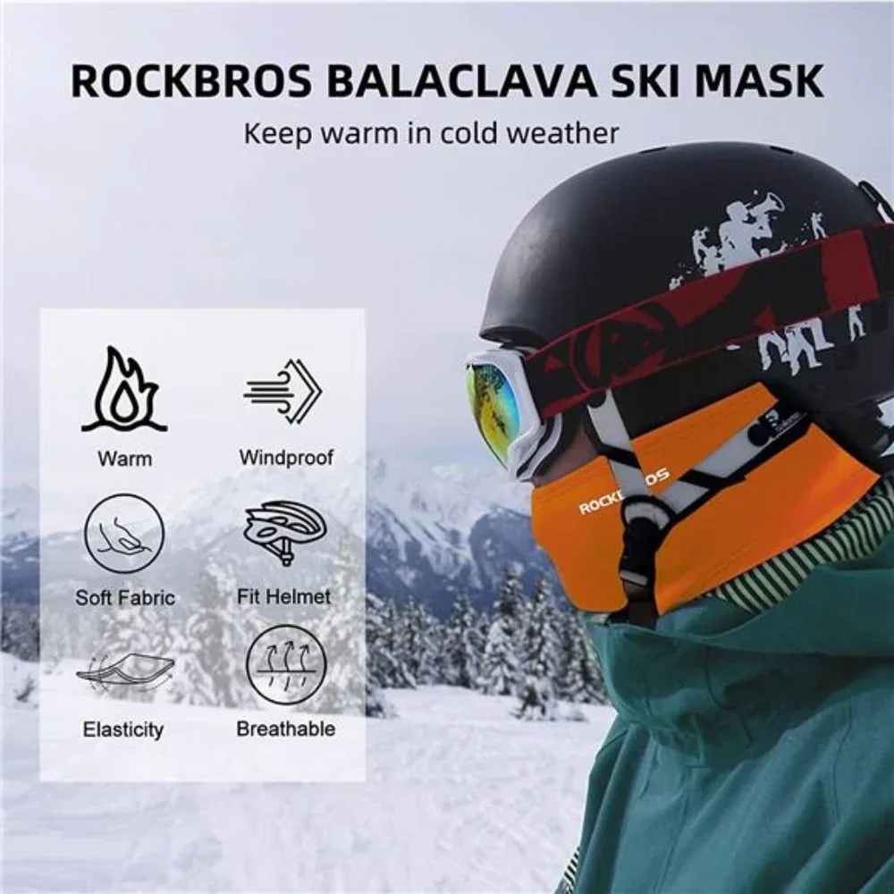 Unisex Windproof Thermal Winter Scarf Mask Neck Warmer Hood for Cycling